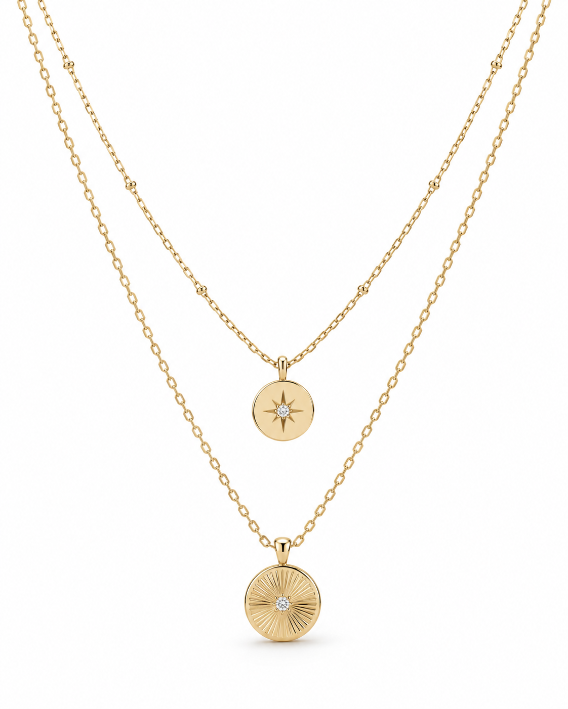 Celeste Radiance Layered Necklace