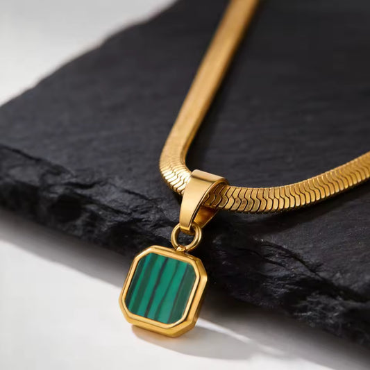 The Imperial Malachite Pendant